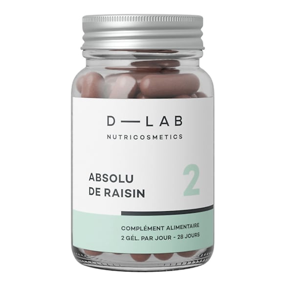 Absolu de Raisin - Complément alimentaire Anti-âge, D-LAB NUTRICOSMETICS